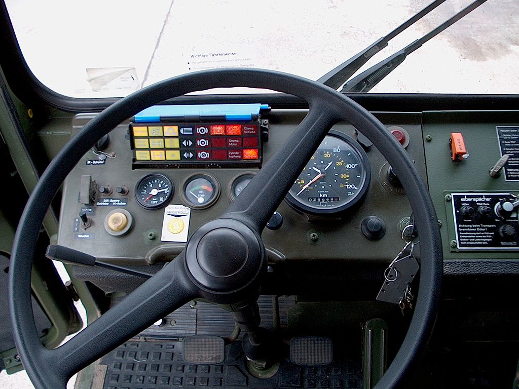 10 tonner Cockpit