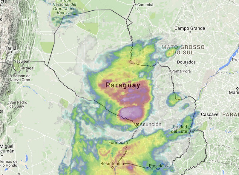 Radar Paraguay