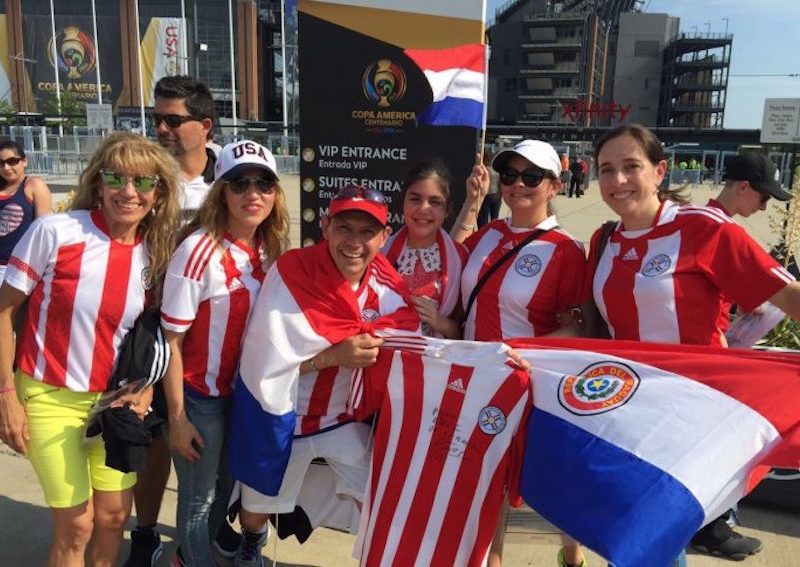 Paraguayische Fans (Abc)
