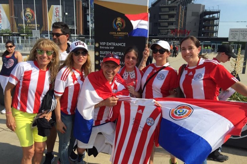 Paraguayische Fans (Abc)