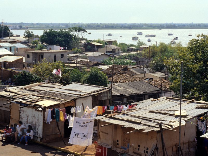 La Chacarita slums, Asuncion, Paraguay