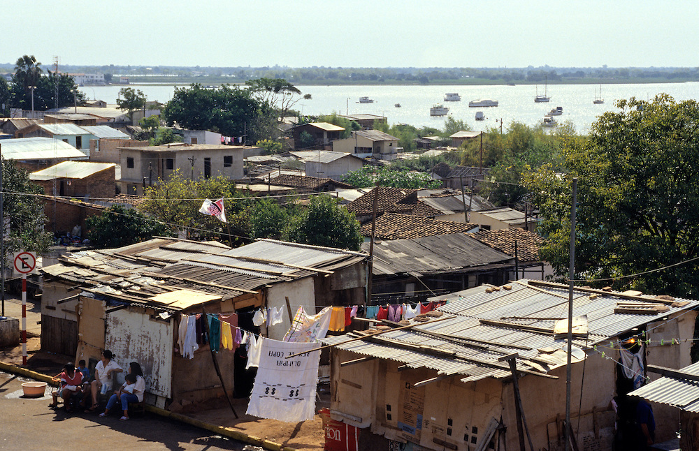 La Chacarita slums, Asuncion, Paraguay